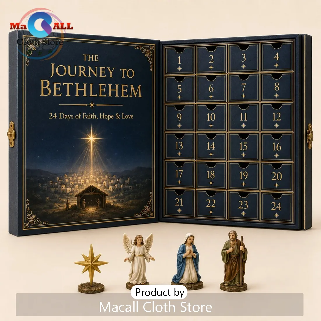 The Journey To Bethlehem Nativity Advent Calendar The Journey To Bethlehem Nativity Advent Calendar