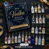 Blue Santa Claus Christmas Advent Calendar