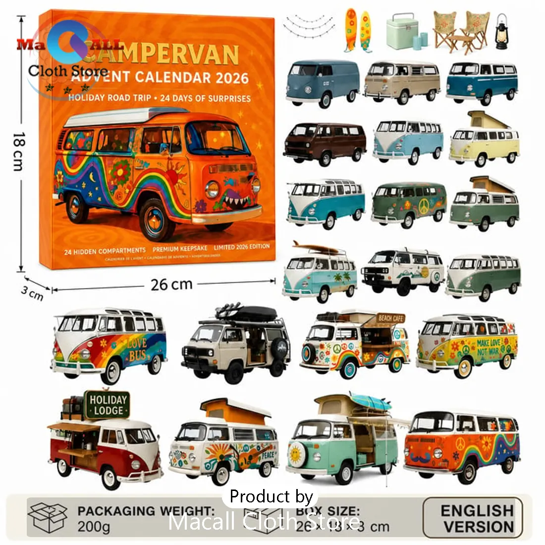 24 Days of Campervan Advent Calendar 2026 24 Days of Campervan Advent Calendar 2026