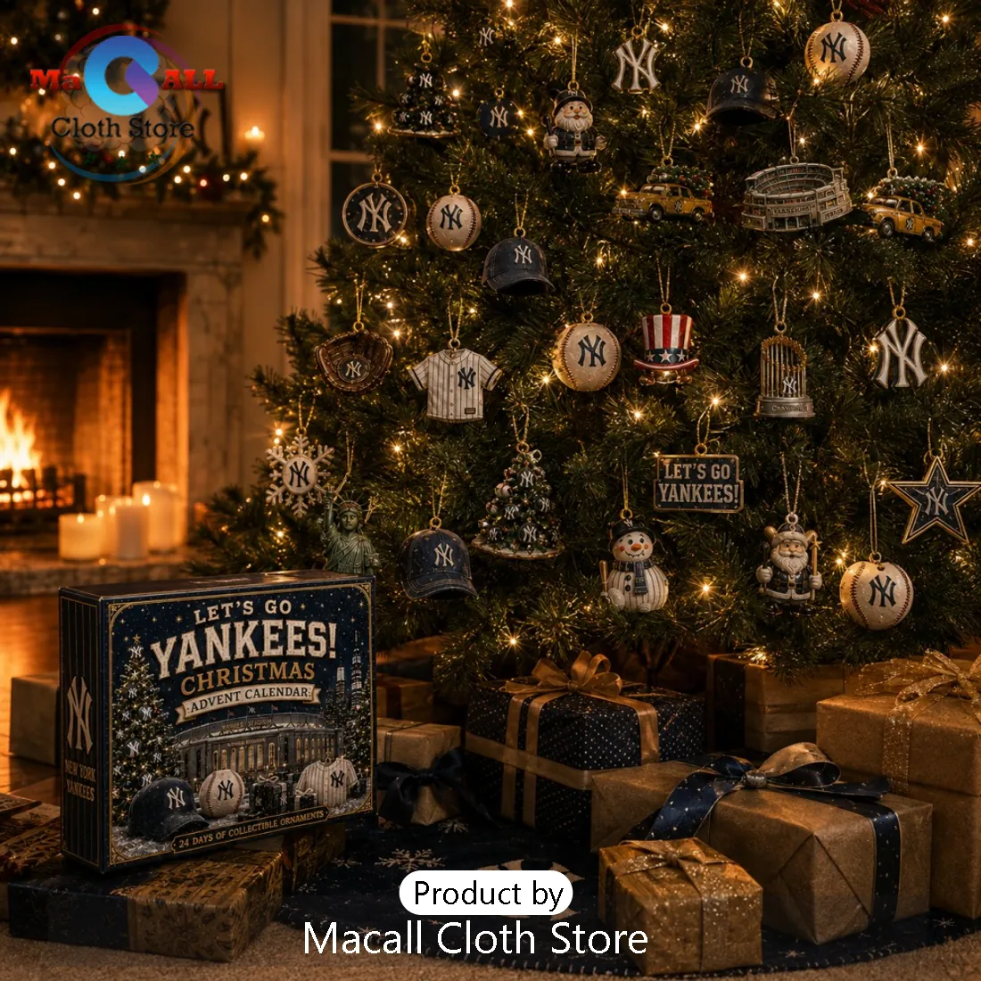 New York Yankees Baseball Christmas Advent Calendar New York Yankees Baseball Christmas Advent Calendar
