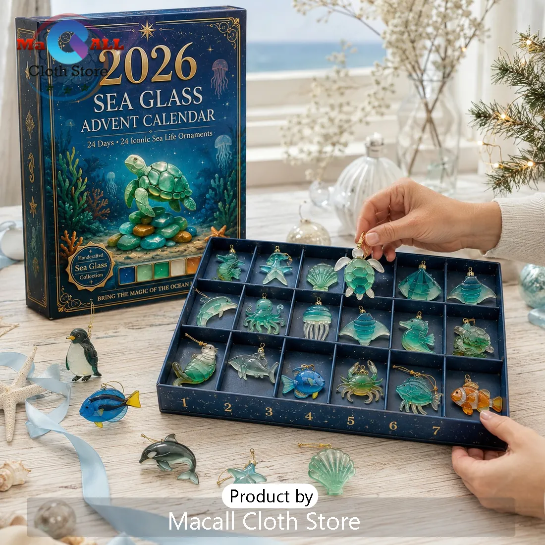 Sea Glass Marine Life Advent Calendar Sea Glass Marine Life Advent Calendar
