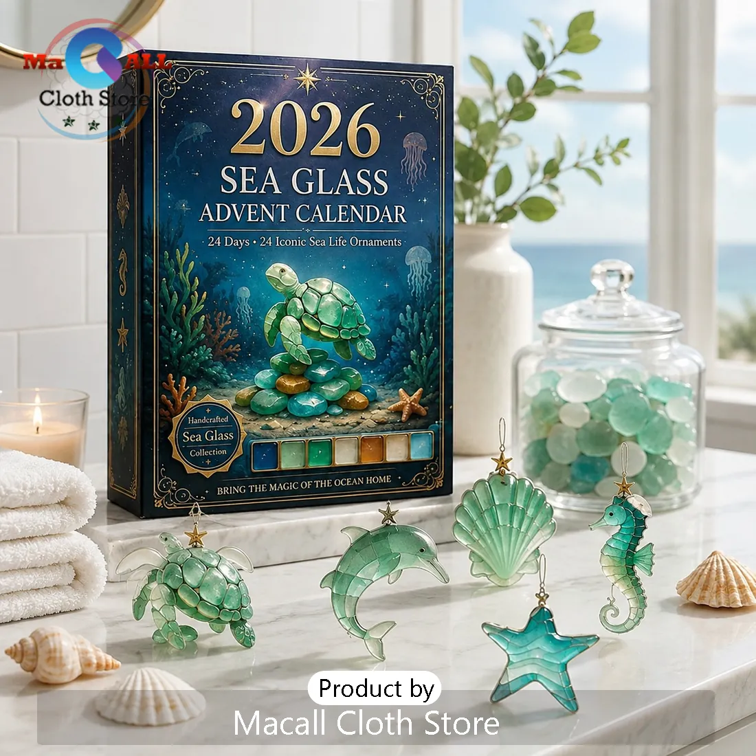 Sea Glass Marine Life Advent Calendar Sea Glass Marine Life Advent Calendar