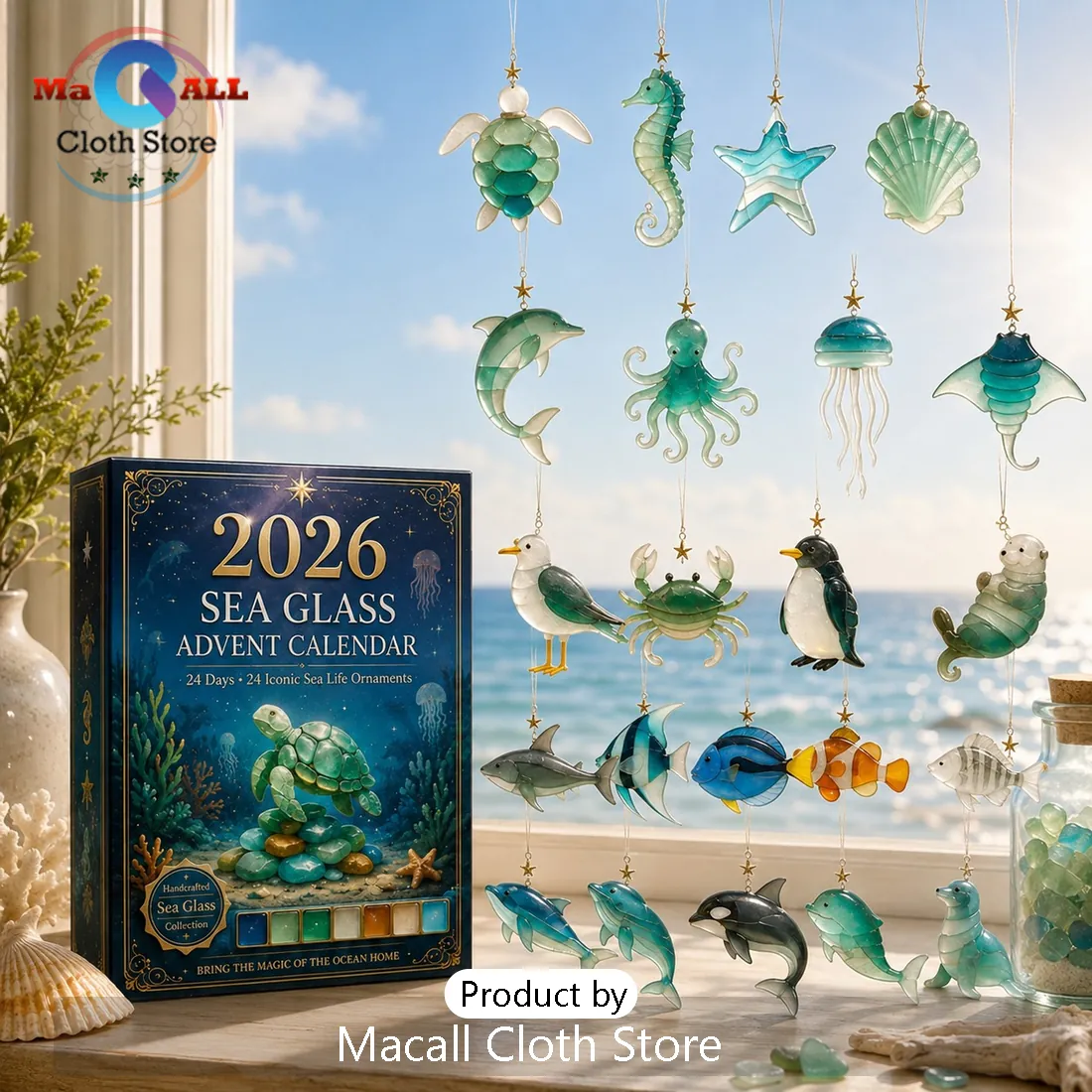 Sea Glass Marine Life Advent Calendar Sea Glass Marine Life Advent Calendar