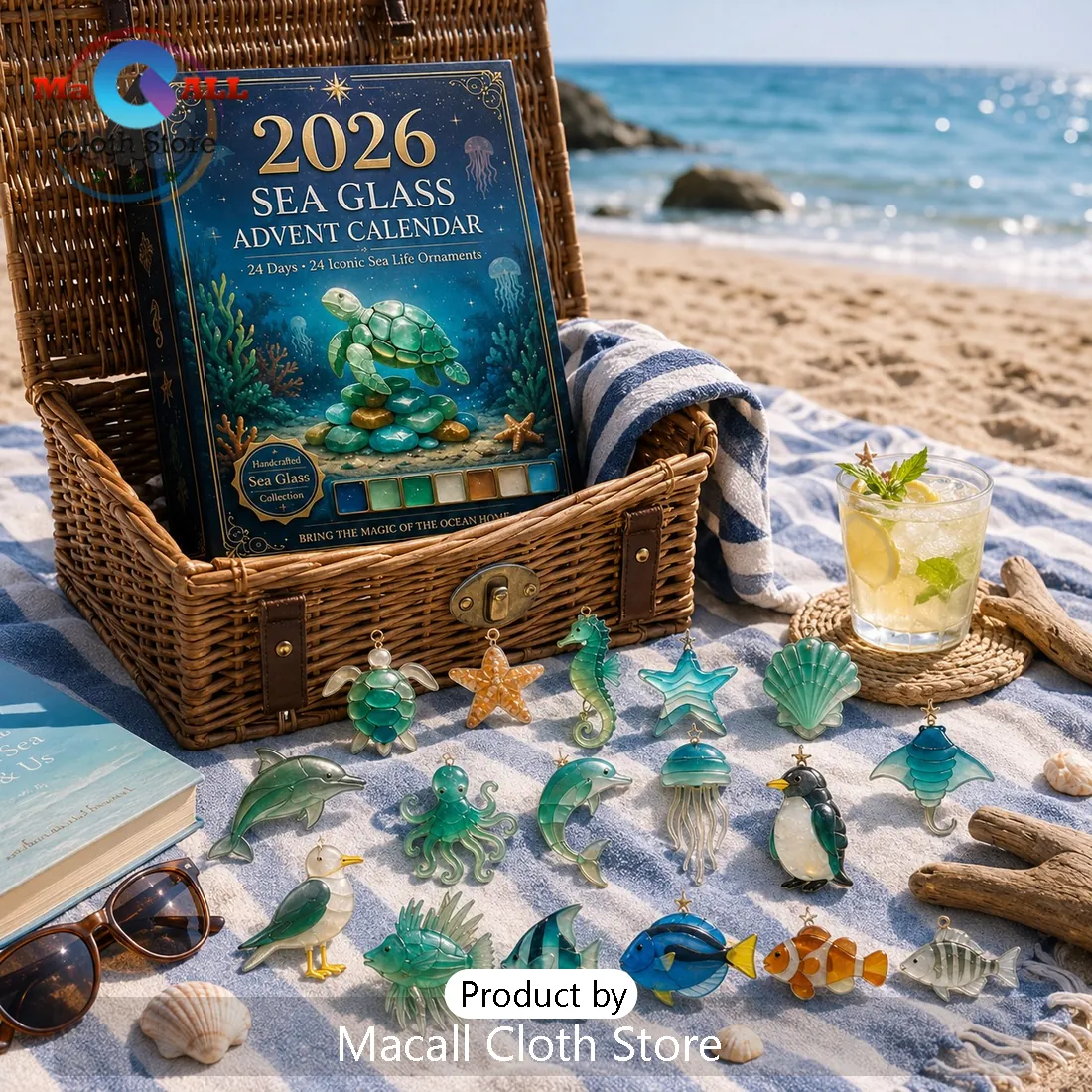 Sea Glass Marine Life Advent Calendar Sea Glass Marine Life Advent Calendar