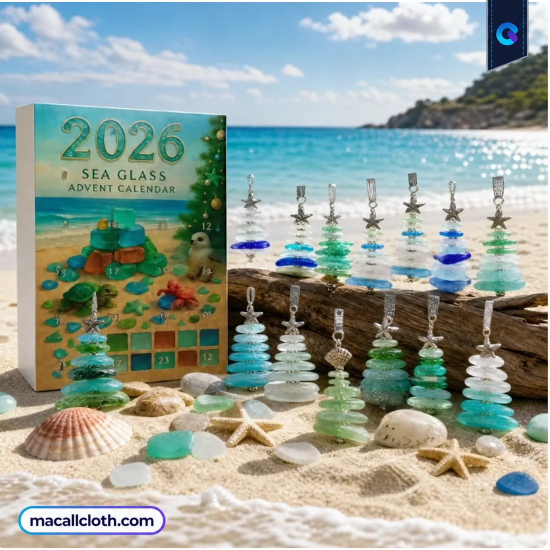 Sea Glass Advent Calendar Sea Glass Advent Calendar
