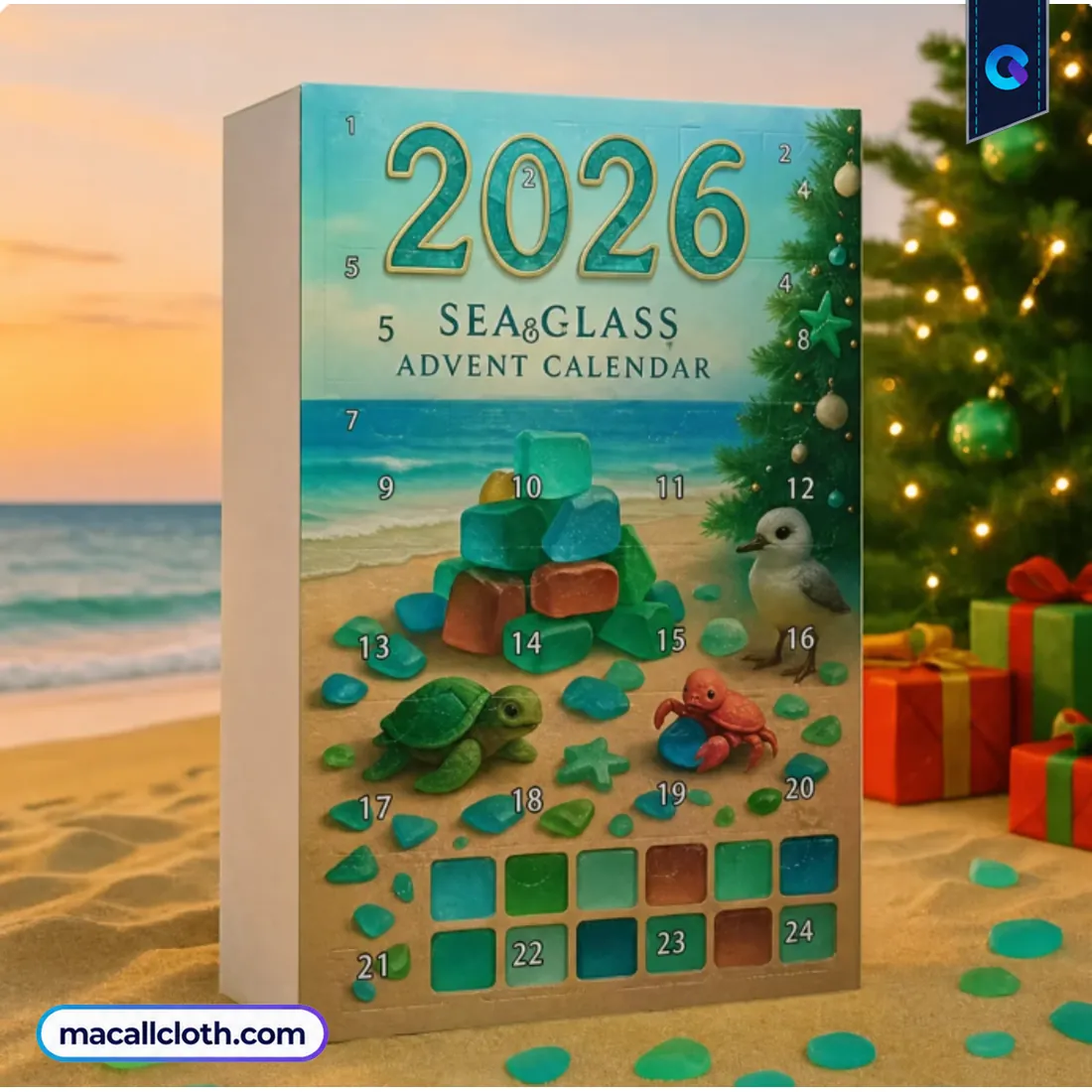 Sea Glass Advent Calendar Sea Glass Advent Calendar
