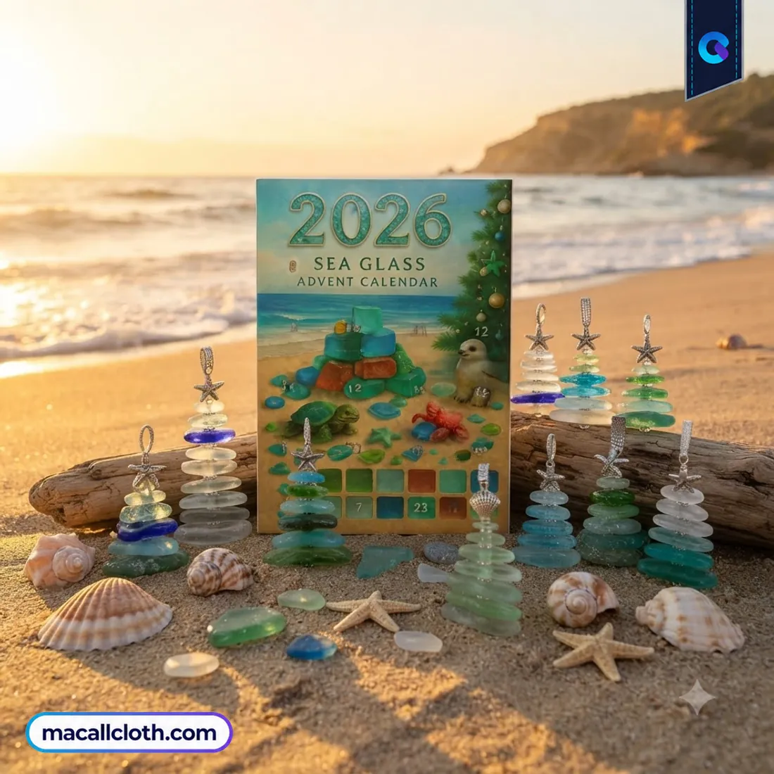 Sea Glass Advent Calendar Sea Glass Advent Calendar