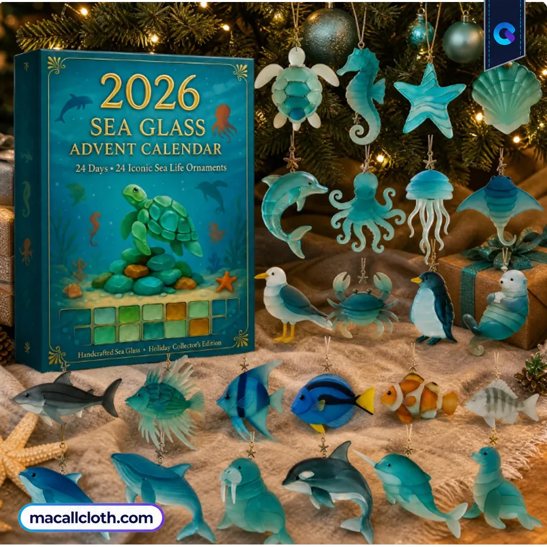 Sea Glass Sea Life Advent Calendar 2026 Sea Glass Sea Life Advent Calendar 2026
