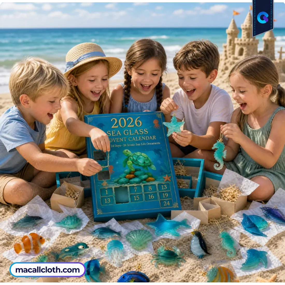 Sea Glass Sea Life Advent Calendar 2026 Sea Glass Sea Life Advent Calendar 2026