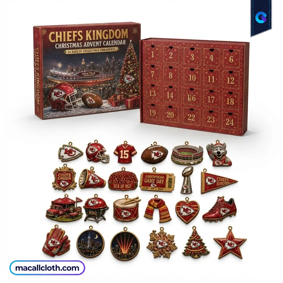 Kansas City Chiefs Christmas Advent Calendar 2026 Kansas City Chiefs Christmas Advent Calendar 2026