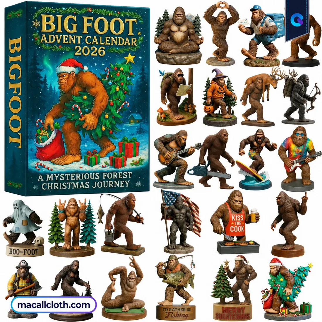 Bigfoot Advent Calendar 2026 Bigfoot Advent Calendar 2026
