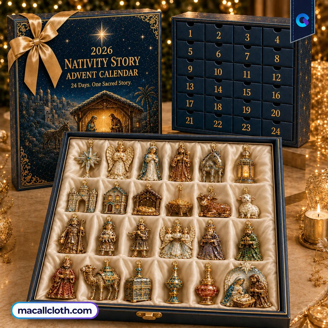 The Coming of Jesus 2026 Nativity Story Advent Calendar The Coming of Jesus 2026 Nativity Story Advent Calendar