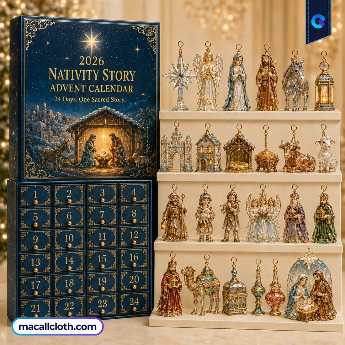 The Coming of Jesus 2026 Nativity Story Advent Calendar The Coming of Jesus 2026 Nativity Story Advent Calendar
