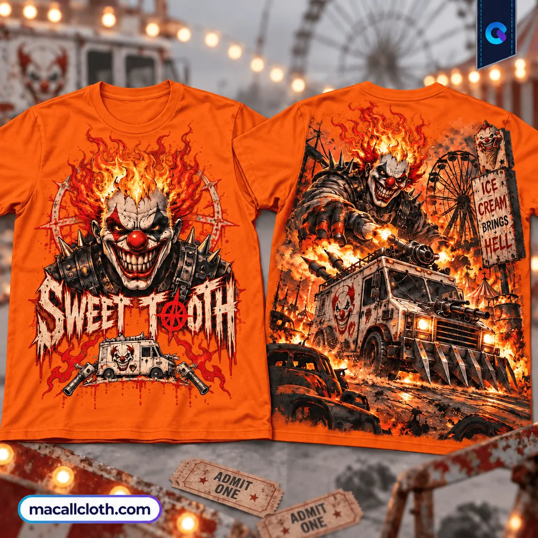 Sweet Tooth Carnival Of Chaos Shirt Sweet Tooth Carnival Of Chaos Shirt