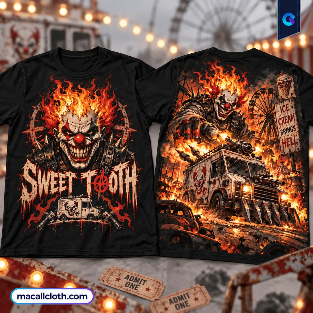 Sweet Tooth Carnival Of Chaos Shirt Sweet Tooth Carnival Of Chaos Shirt