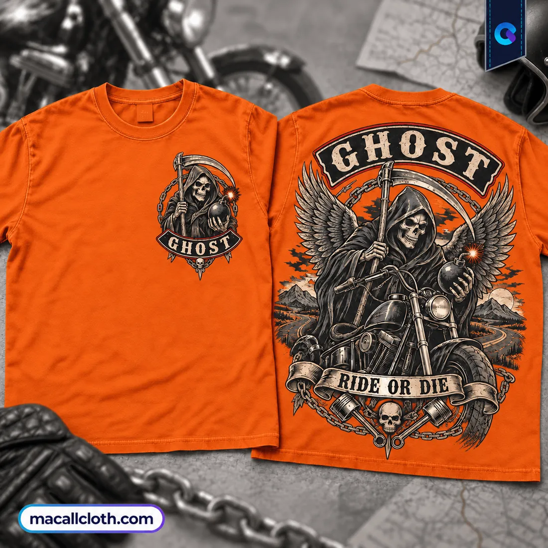 Ghost Ride or Die Biker Grim Reaper Shirt Ghost Ride or Die Biker Grim Reaper Shirt