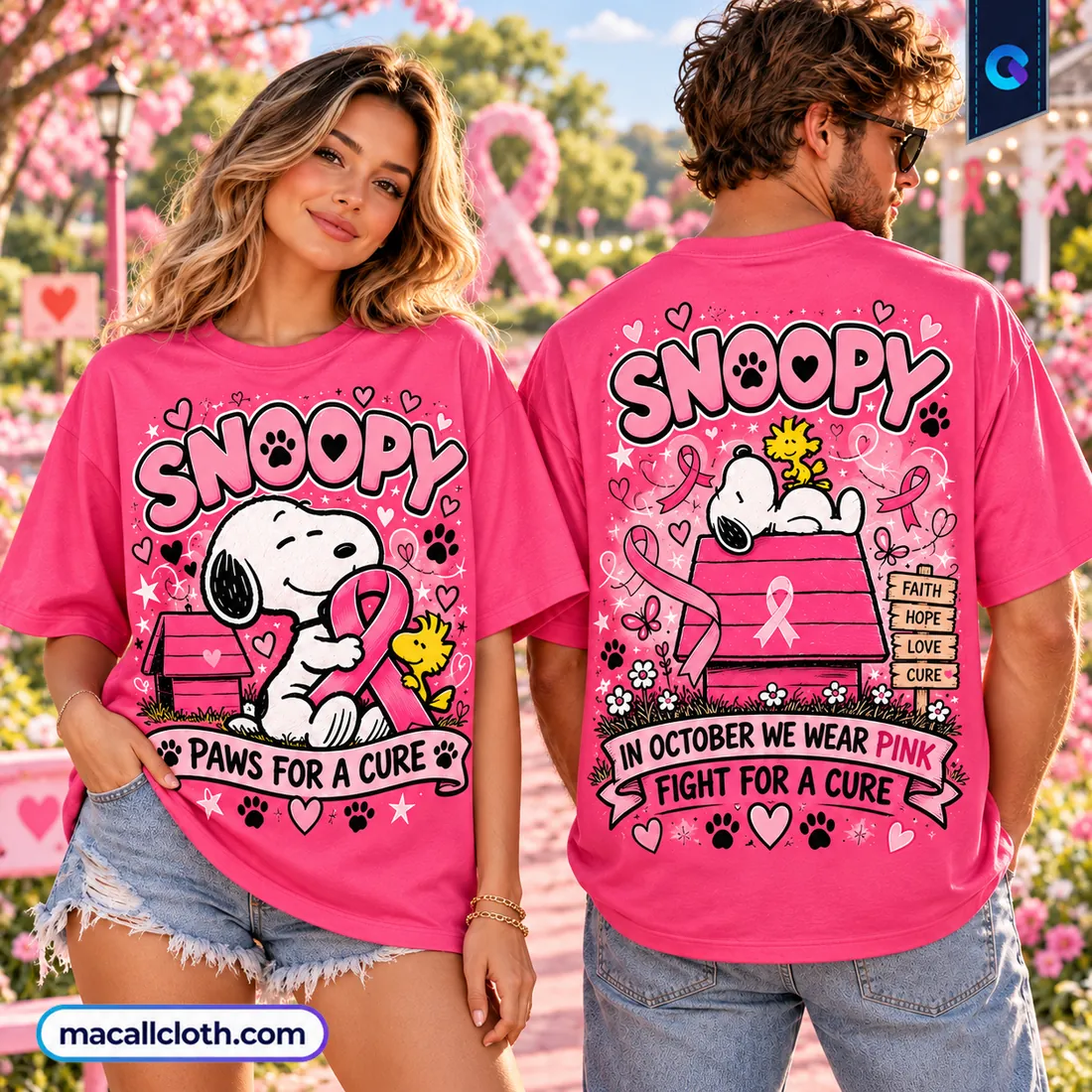 Snoopy Pink Breast Cancer Awareness Shirt Snoopy Pink Breast Cancer Awareness Shirt