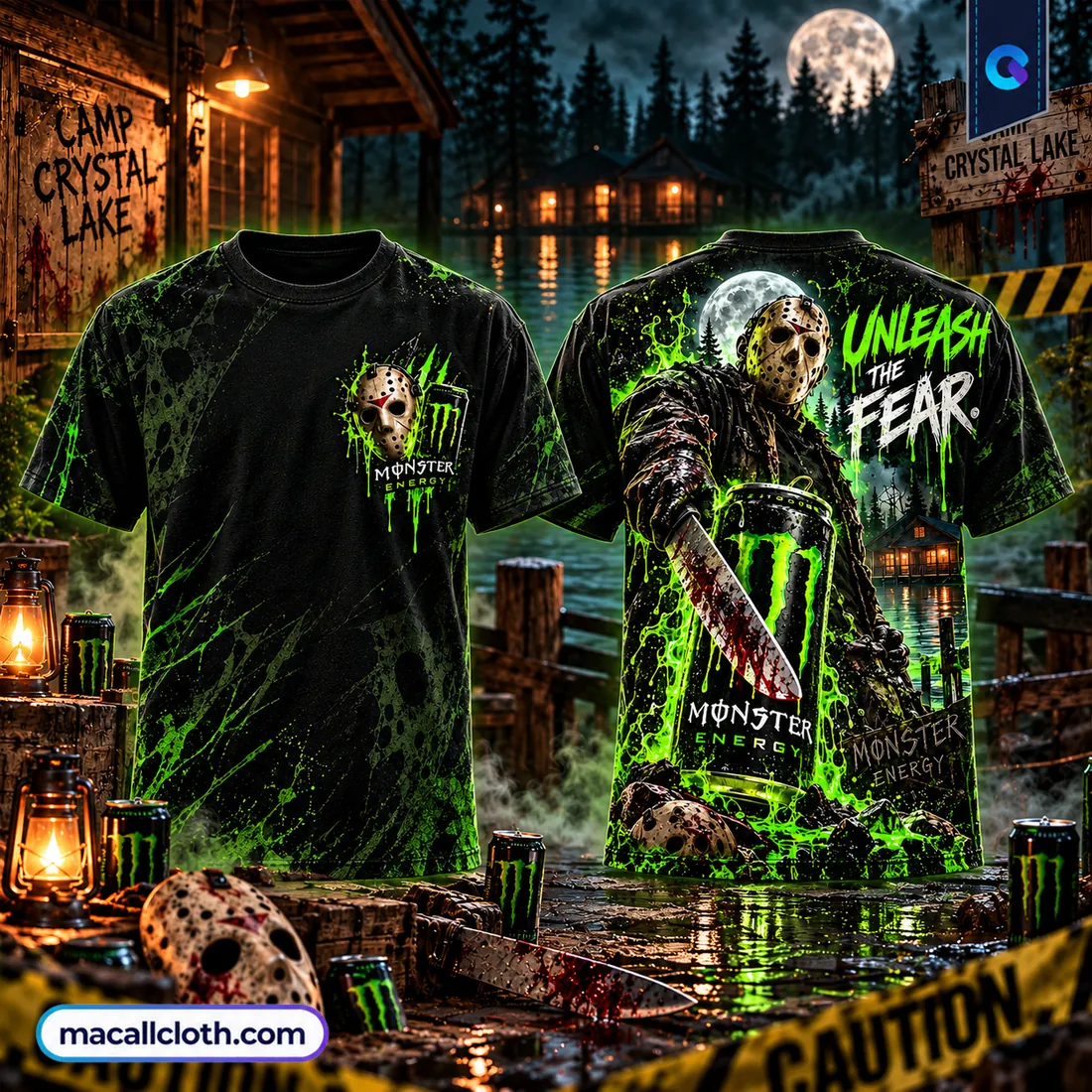 Monster Energy Jason Voorhees Friday The 13th Shirt Monster Energy Jason Voorhees Friday The 13th Shirt