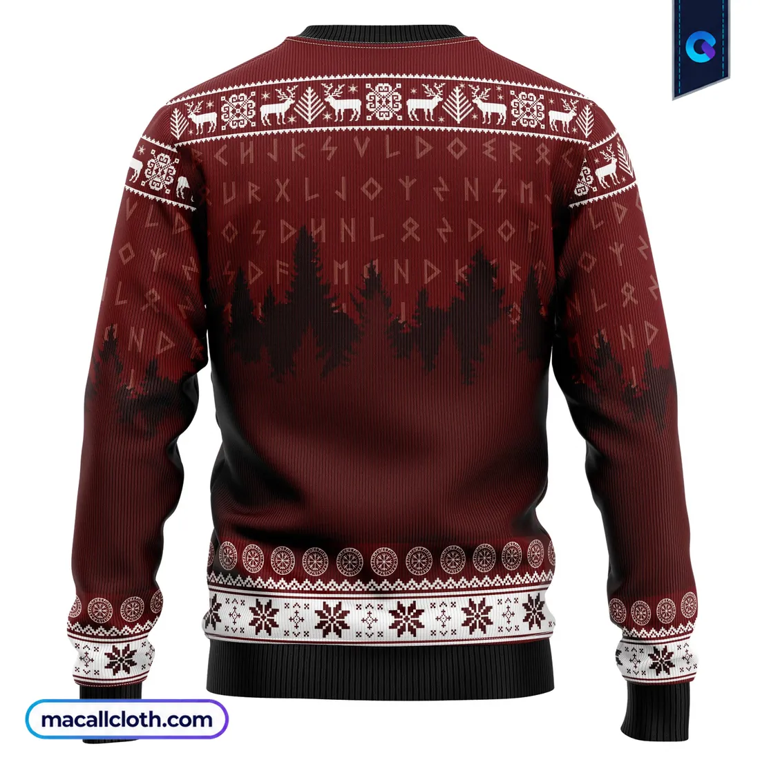 Fa-La-La-La Valhalla-La Viking Ugly Christmas Sweater Fa-La-La-La Valhalla-La Viking Ugly Christmas Sweater