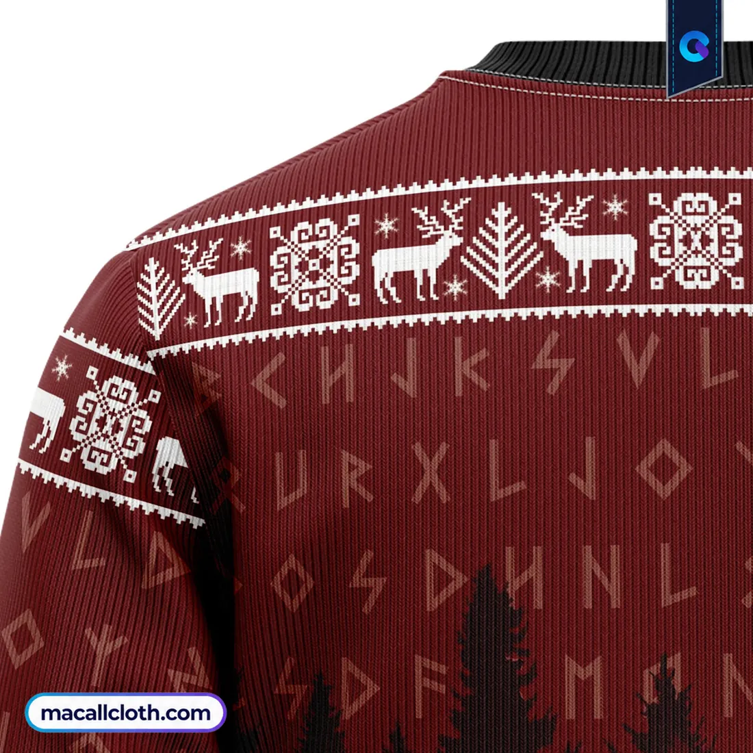 Fa-La-La-La Valhalla-La Viking Ugly Christmas Sweater Fa-La-La-La Valhalla-La Viking Ugly Christmas Sweater