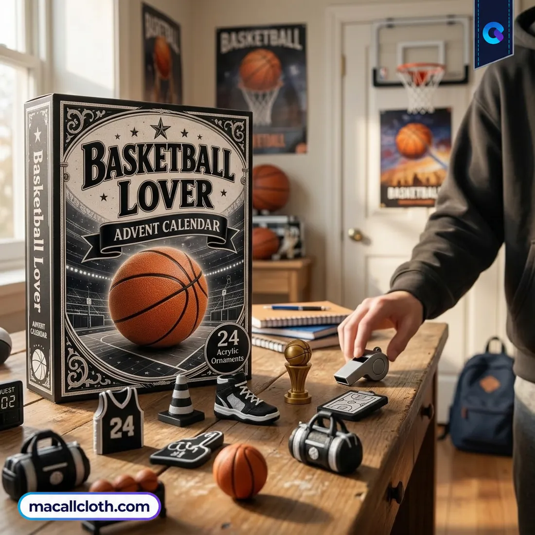 Basketball Dark Theme Advent Calendar Basketball Dark Theme Advent Calendar