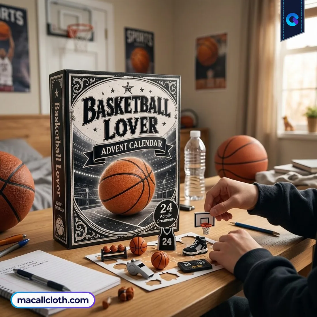 Basketball Dark Theme Advent Calendar Basketball Dark Theme Advent Calendar