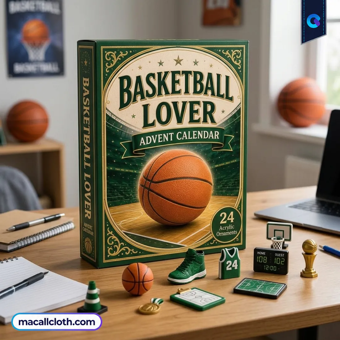 Green Basketball Advent Calendar 2026 Green Basketball Advent Calendar 2026