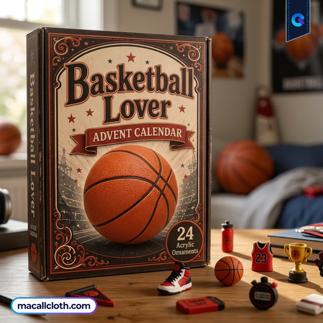 Basketball Red Advent Calendar 2026 Basketball Red Advent Calendar 2026