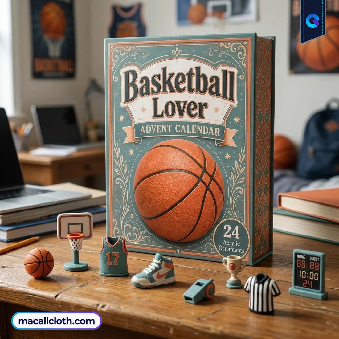 Basketball Turquoise Advent Calendar 2026 Basketball Turquoise Advent Calendar 2026