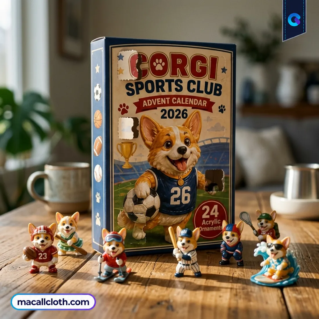 Corgi Sports Club 2026 Advent Calendar Corgi Sports Club 2026 Advent Calendar
