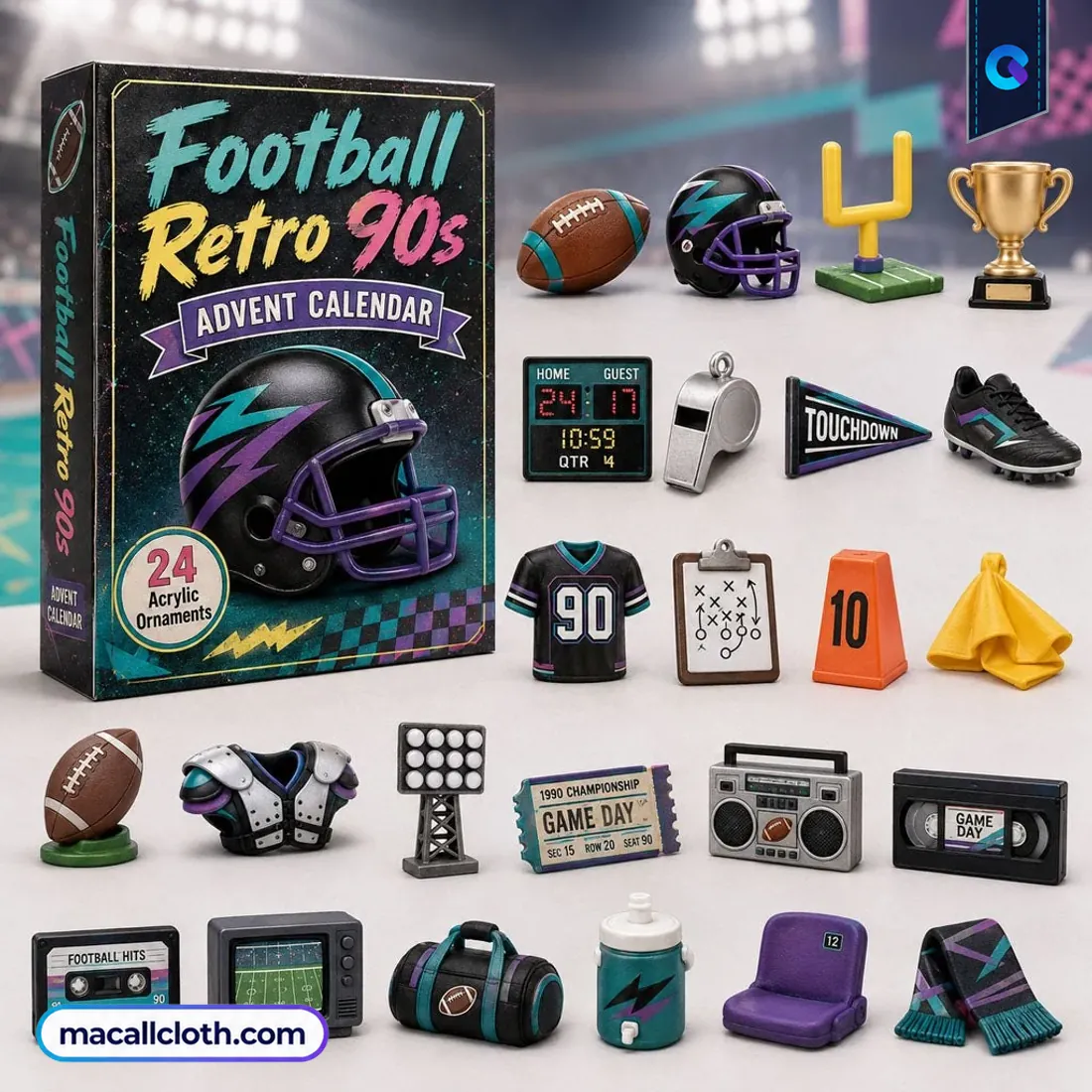 Retro 90s Football Advent Calendar Retro 90s Football Advent Calendar