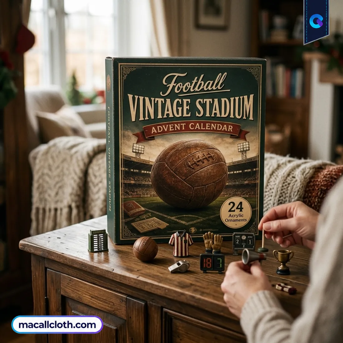 Football Vintage Stadium Advent Calendar Football Vintage Stadium Advent Calendar