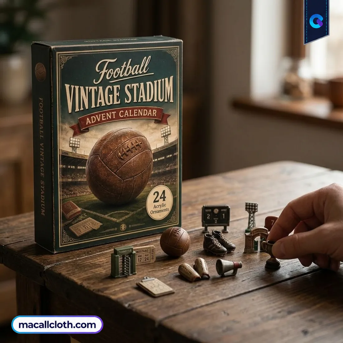 Football Vintage Stadium Advent Calendar Football Vintage Stadium Advent Calendar