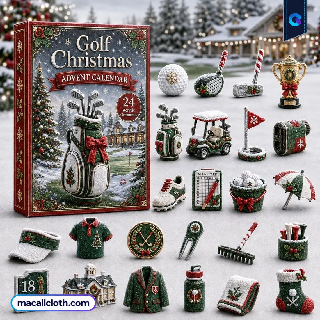 Golf Christmas Advent Calendar 2026 Golf Christmas Advent Calendar 2026