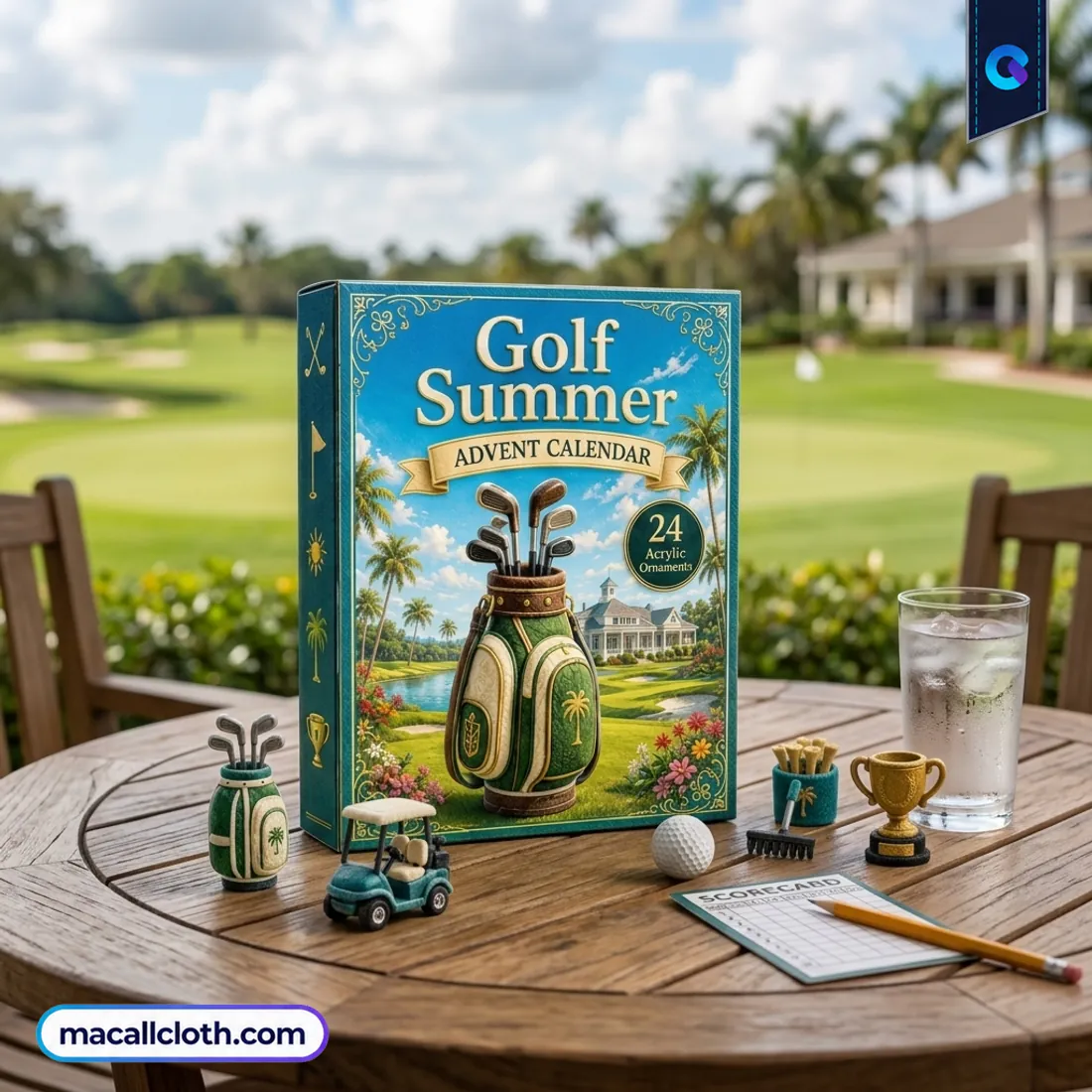 Golf Summer Advent Calendar Golf Summer Advent Calendar