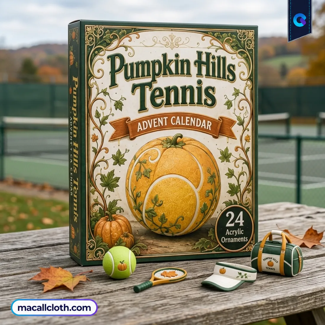 Pumpkin Hills Tennis 2026 Advent Calendar Pumpkin Hills Tennis 2026 Advent Calendar