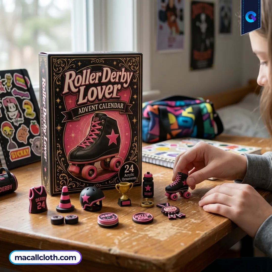 Roller Derby Pink Lover Advent Calendar Roller Derby Pink Lover Advent Calendar