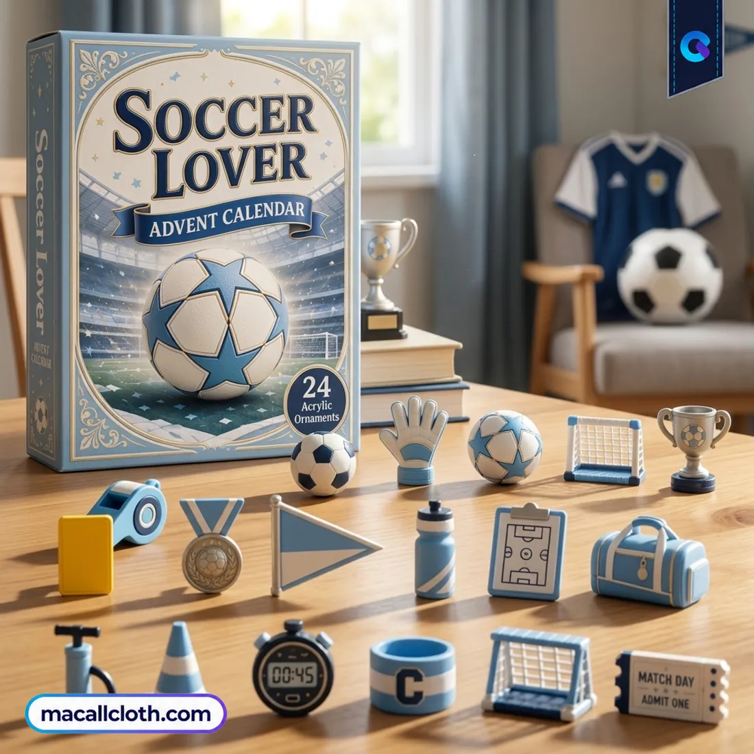 Blue Soccer Theme Advent Calendar 2026 Blue Soccer Theme Advent Calendar 2026