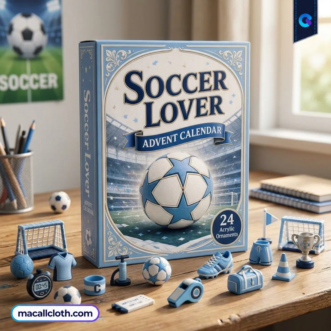 Blue Soccer Theme Advent Calendar 2026 Blue Soccer Theme Advent Calendar 2026