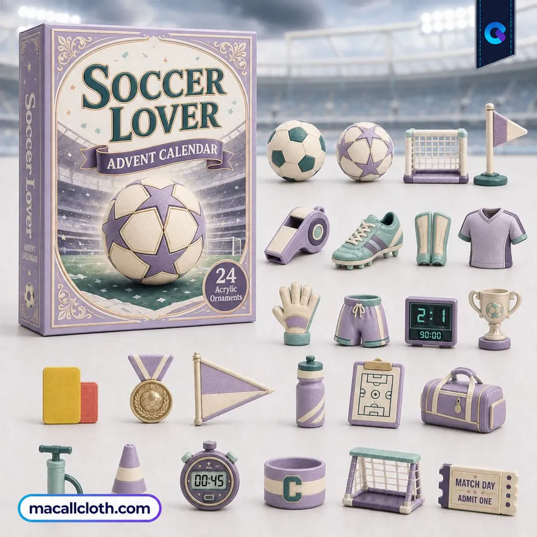 Soccer Purple Advent Calendar 2026 Soccer Purple Advent Calendar 2026