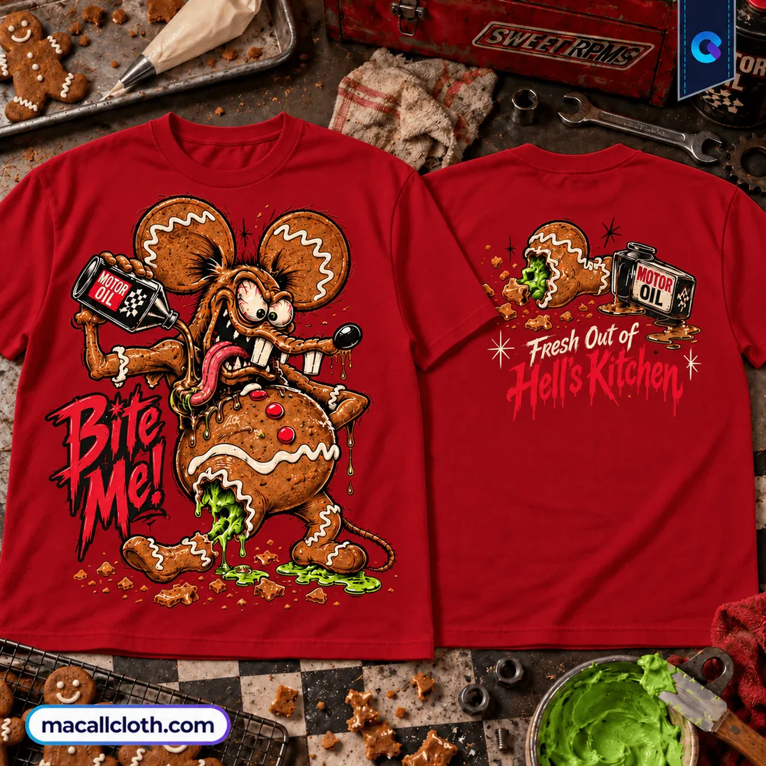 Rat Fink Gingerbread Monster Shirt Rat Fink Gingerbread Monster Shirt