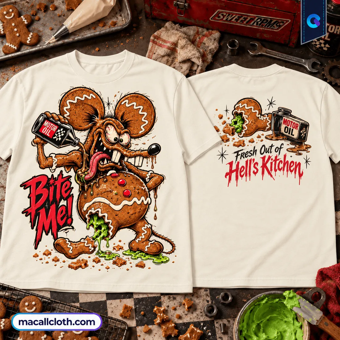 Rat Fink Gingerbread Monster Shirt Rat Fink Gingerbread Monster Shirt