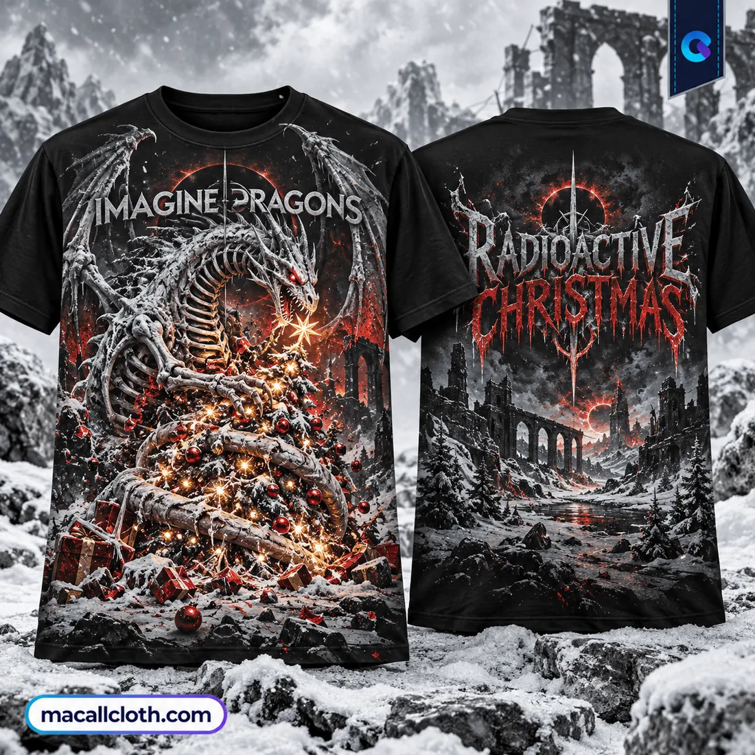 Imagine Dragons Radioactive Christmas Shirt Imagine Dragons Radioactive Christmas Shirt