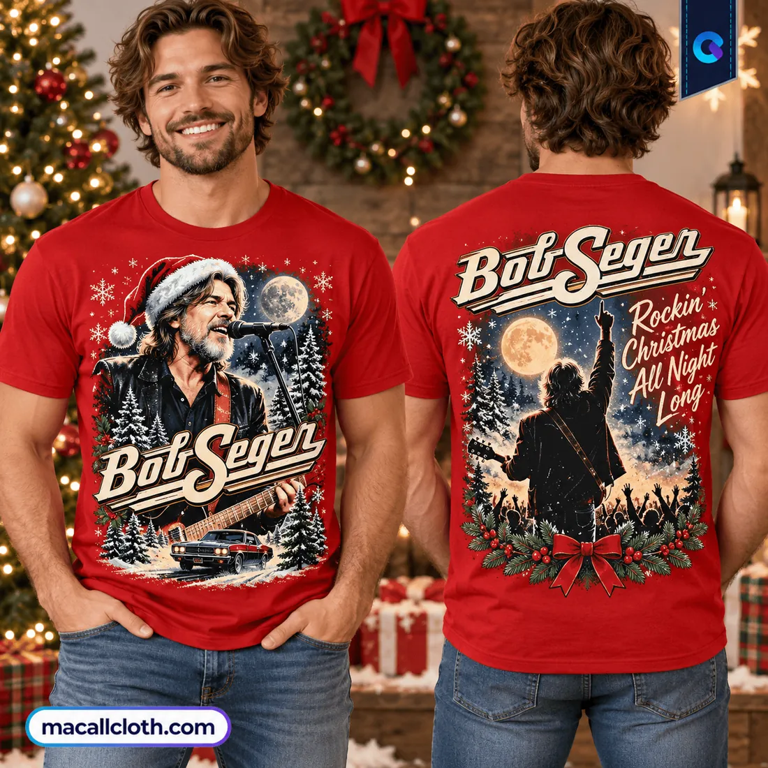 Bob Seger Red Christmas Shirt Bob Seger Red Christmas Shirt