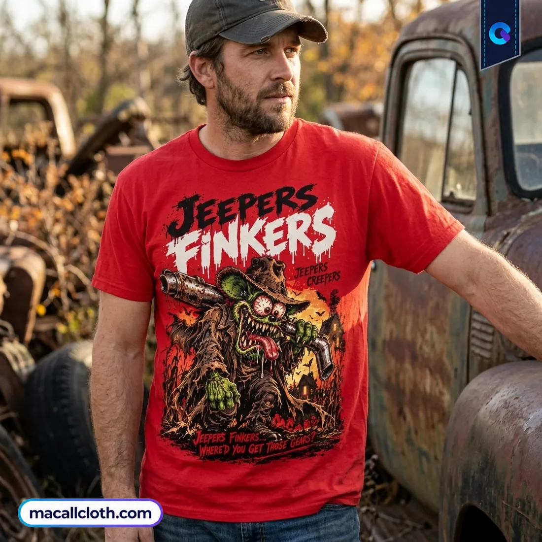 Jeepers Creepers Rat Fink Shirt Jeepers Creepers Rat Fink Shirt