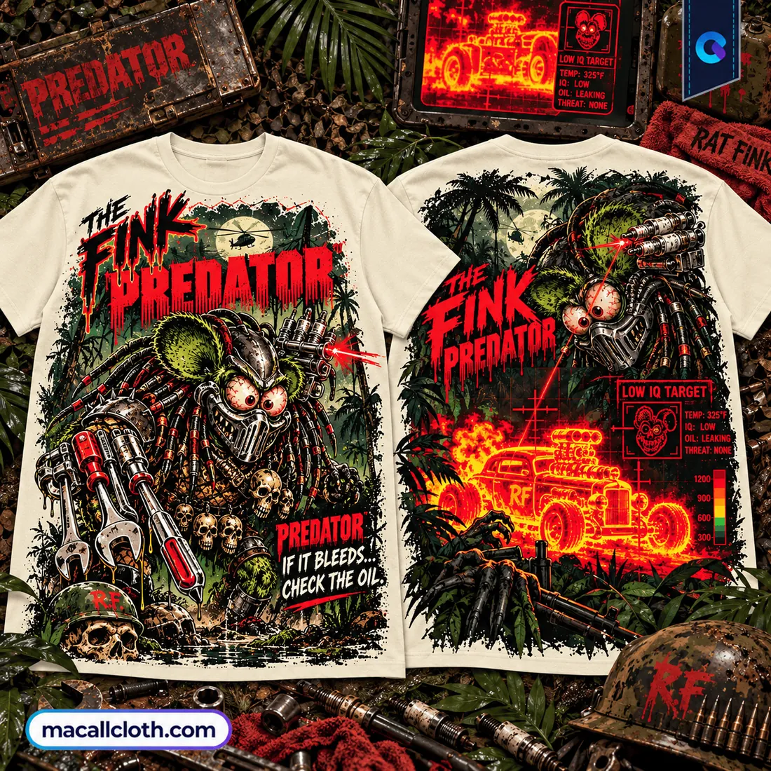 Predator Rat Fink Jungle Hunter Shirt Predator Rat Fink Jungle Hunter Shirt