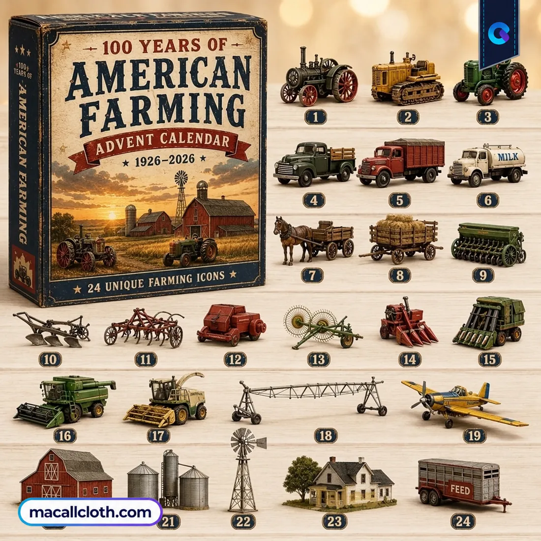100 Years of American Farming 1926 – 2026 Advent Calendar 100 Years of American Farming 1926 – 2026 Advent Calendar