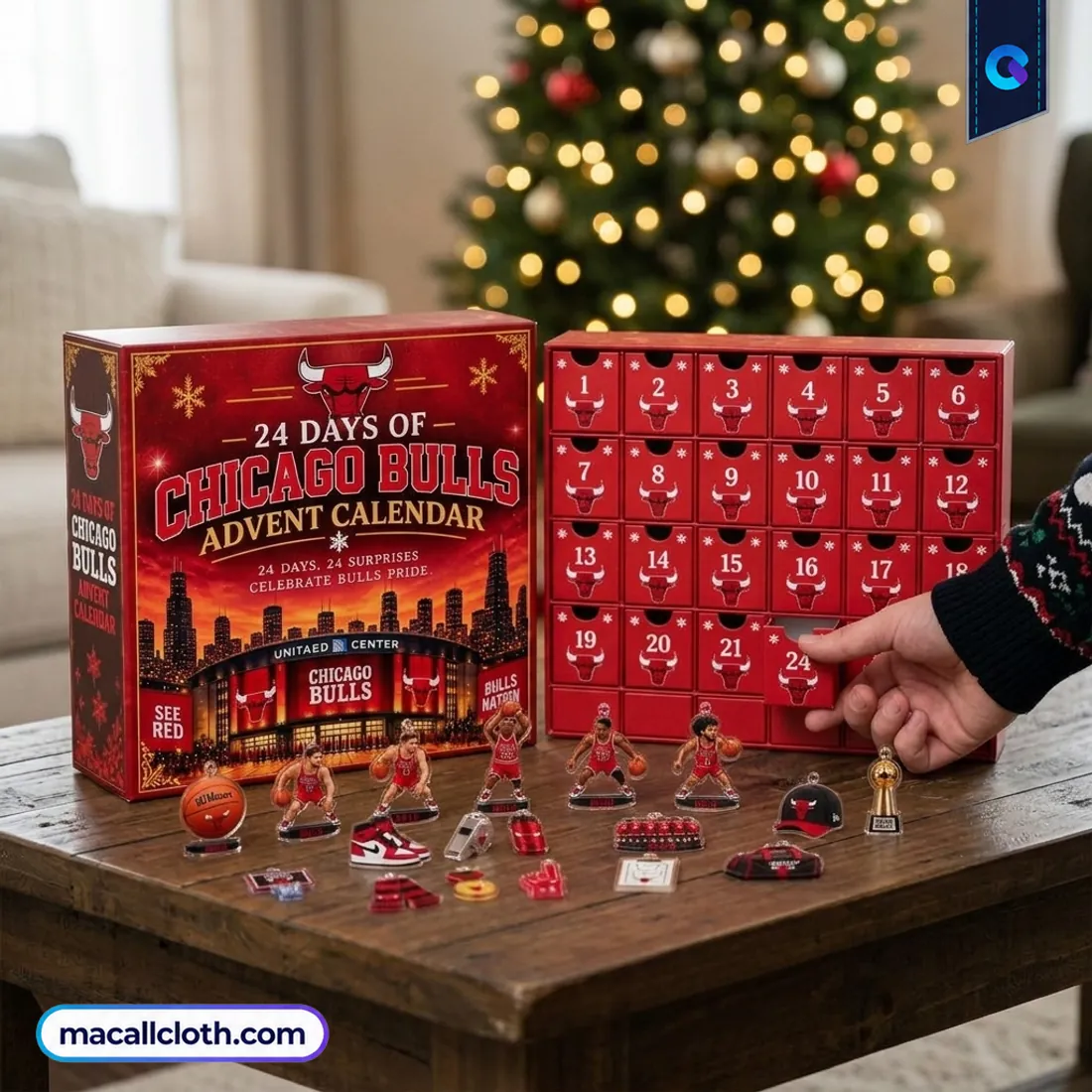 Chicago Bulls 2026 Advent Calendar Chicago Bulls 2026 Advent Calendar
