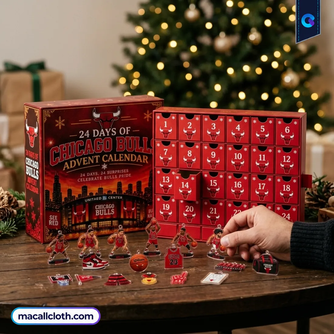 Chicago Bulls 2026 Advent Calendar Chicago Bulls 2026 Advent Calendar