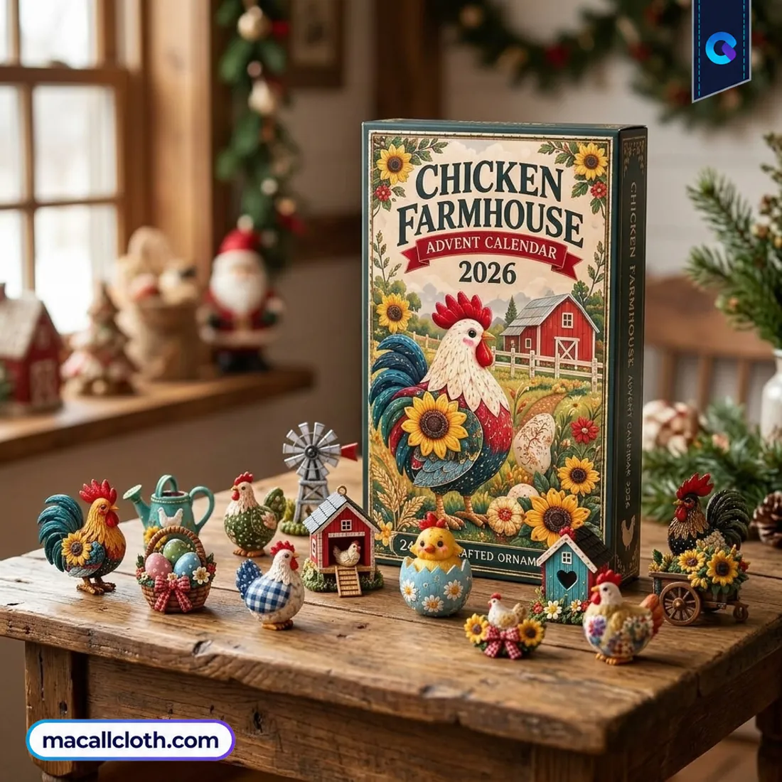 Chicken Farmhouse Advent Calendar 2026 Chicken Farmhouse Advent Calendar 2026